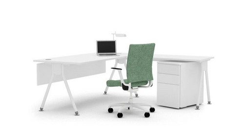 Visual Acute Desks Corner Desks Leicester Office Desks